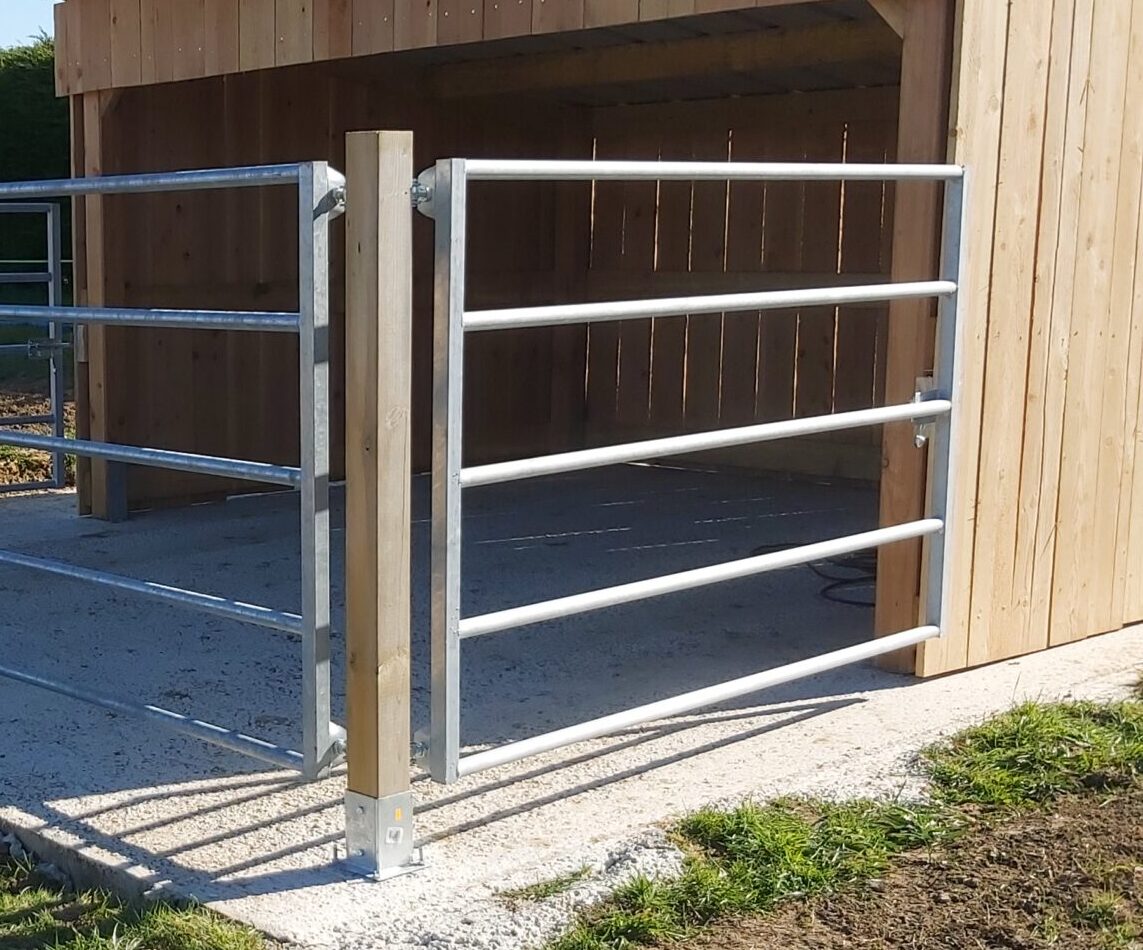 Barrière fixe de prairie Agritubel