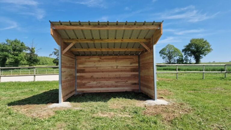 Abri de prairie PRO - 3x4m LCI Cheval