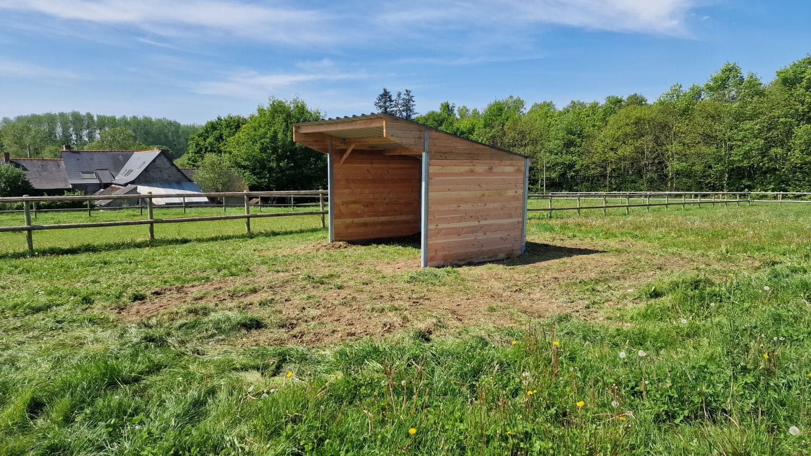Abri de prairie PRO - 3x4m LCI Cheval