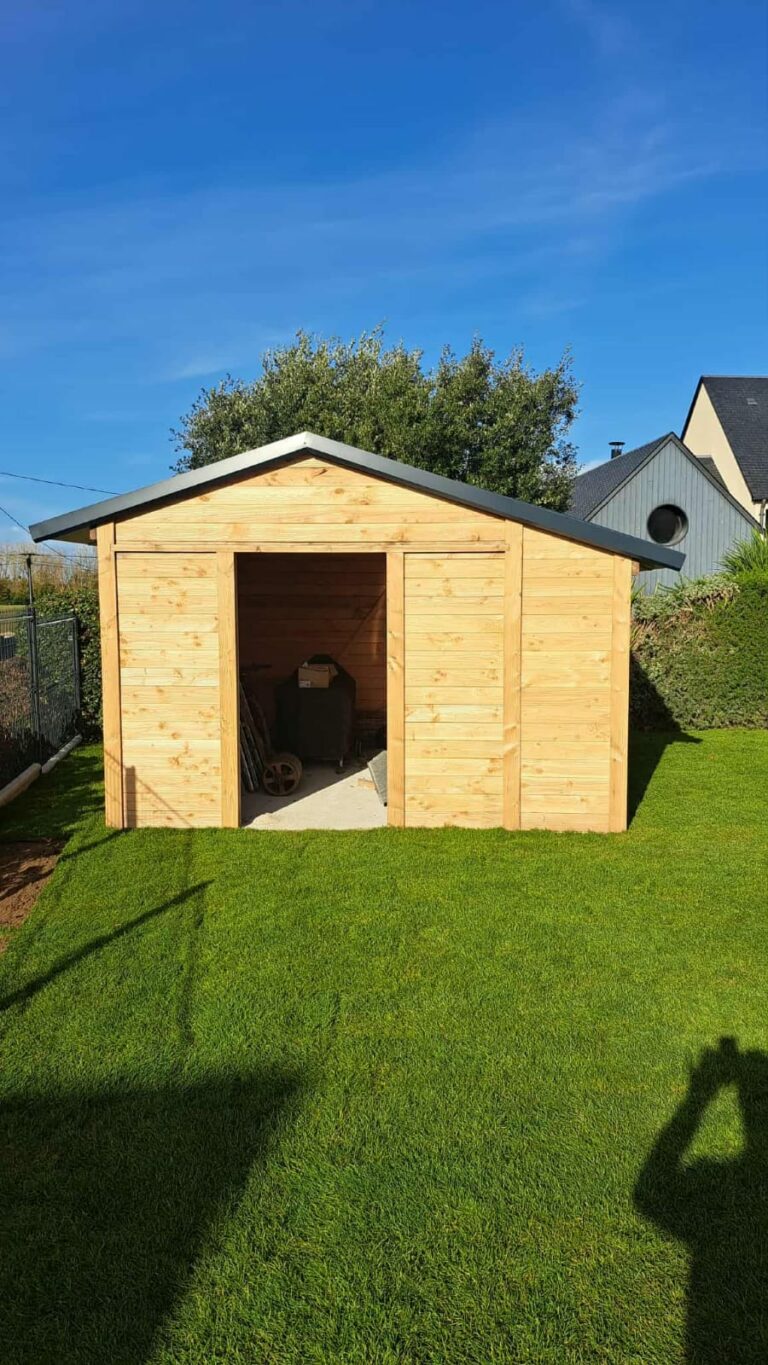 Abri de jardin et bucher LCI Cheval