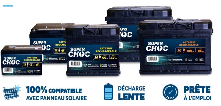 Gamme de batterie clôture SuperChoc