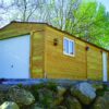 Fiche porduit Garage en bois Douglas