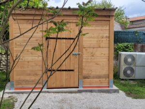 Fiche produit Abri de jardin en bois douglas