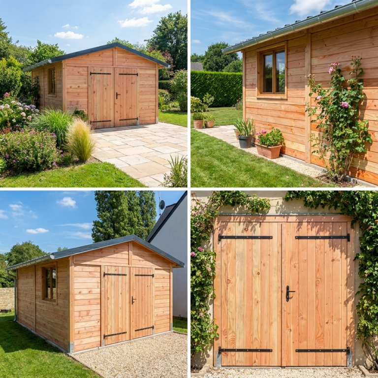 Chalet de jardin en bois douglas