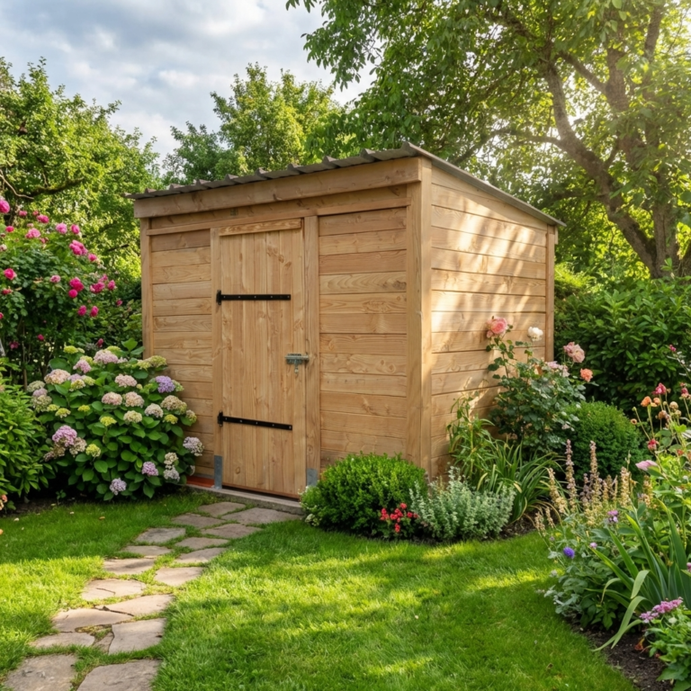 Abri de jardin en bois Douglas