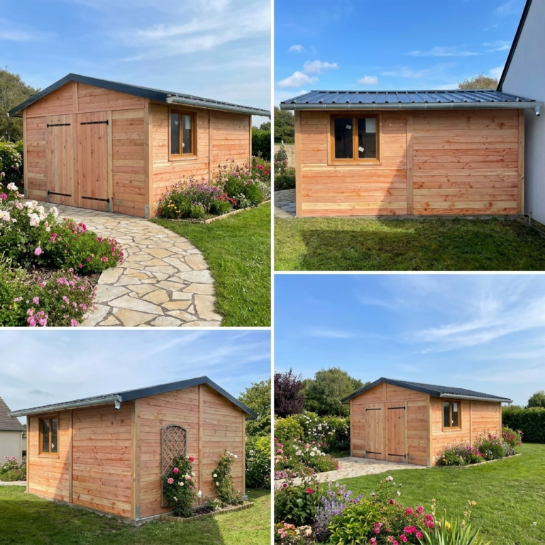 Chalet de jardin en bois douglas