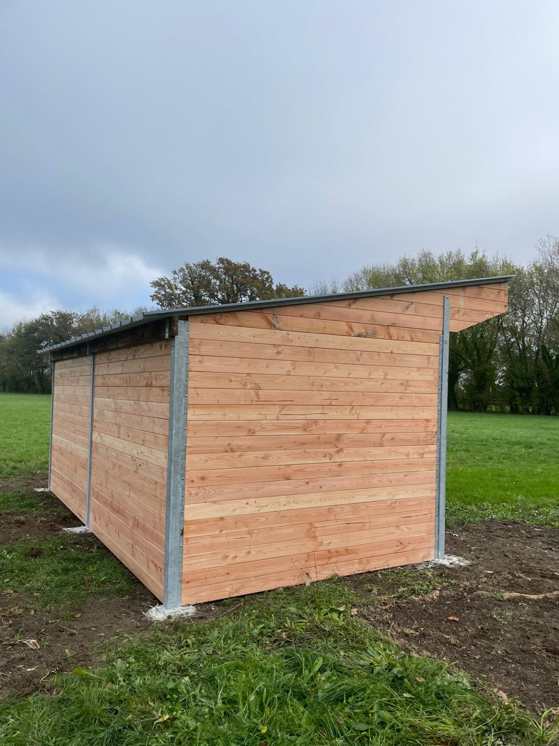 Abri De Prairie 3 X 6 M En Bois Douglas Solution Pratique abri-de-prairie-3-x-6-m-en-bois-douglas-solution-pratique