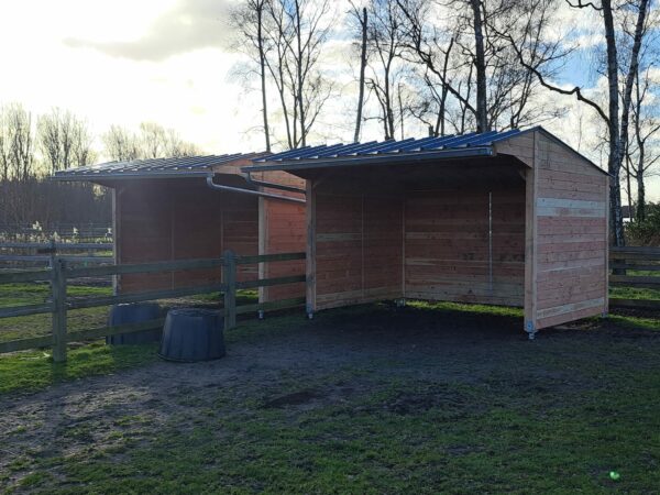 Abri de prairie en bois douglas