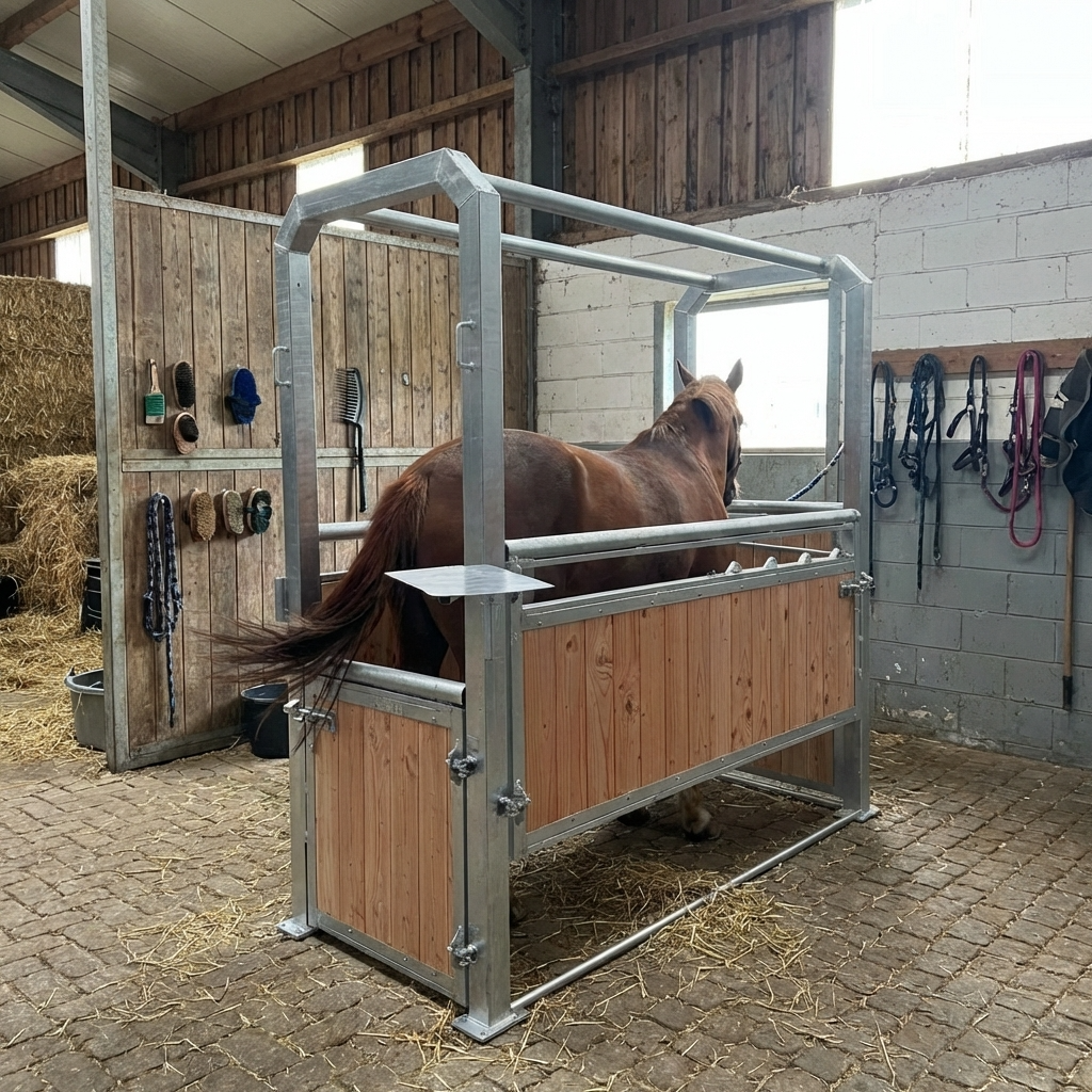 Barre d'échographie pour jument