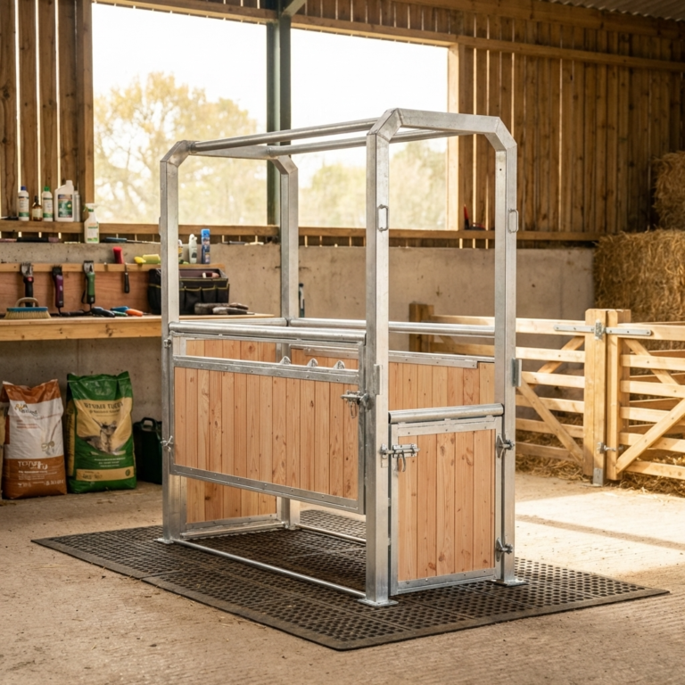 Barre d'échographie jument