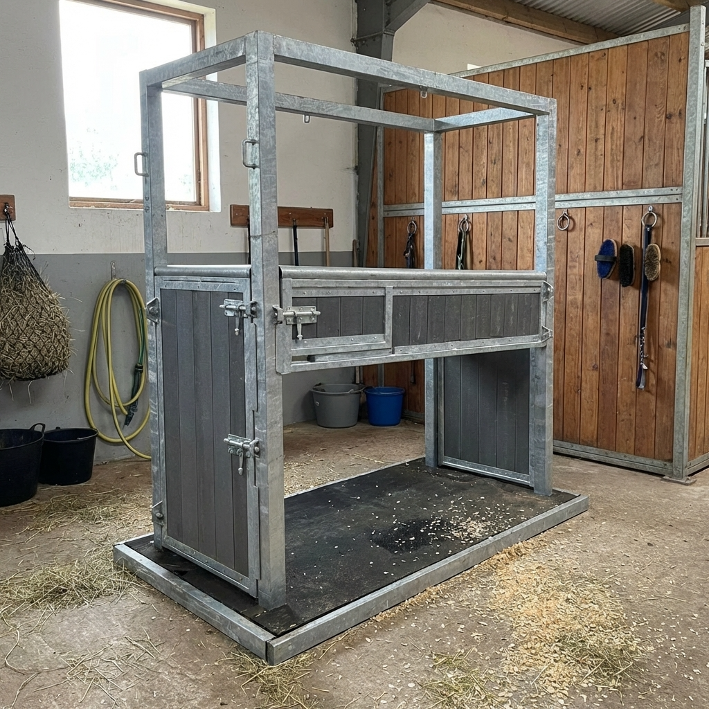 Barre d'échographie en résine pour cheval