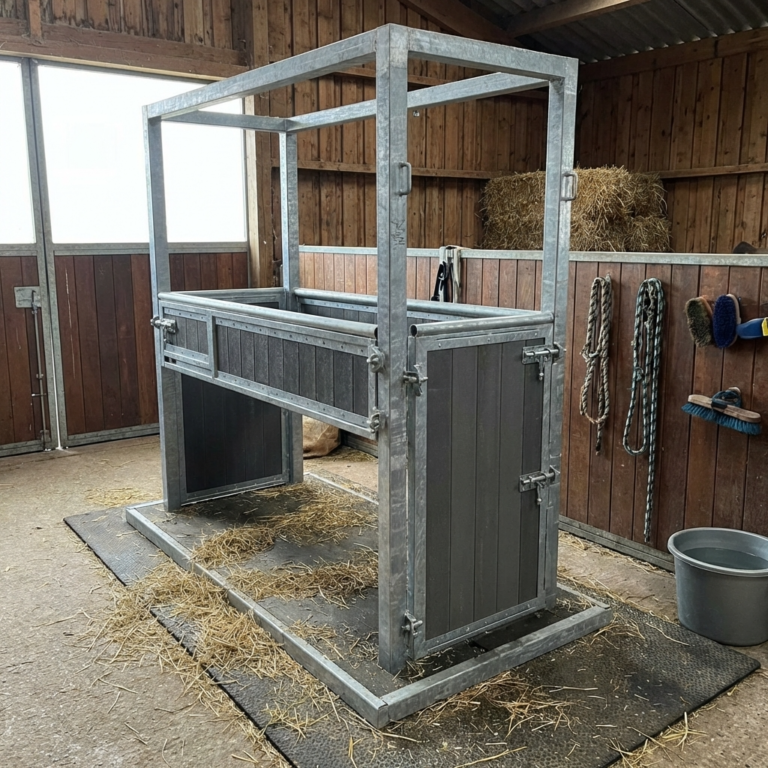 Barre d'échographie en résine pour cheval