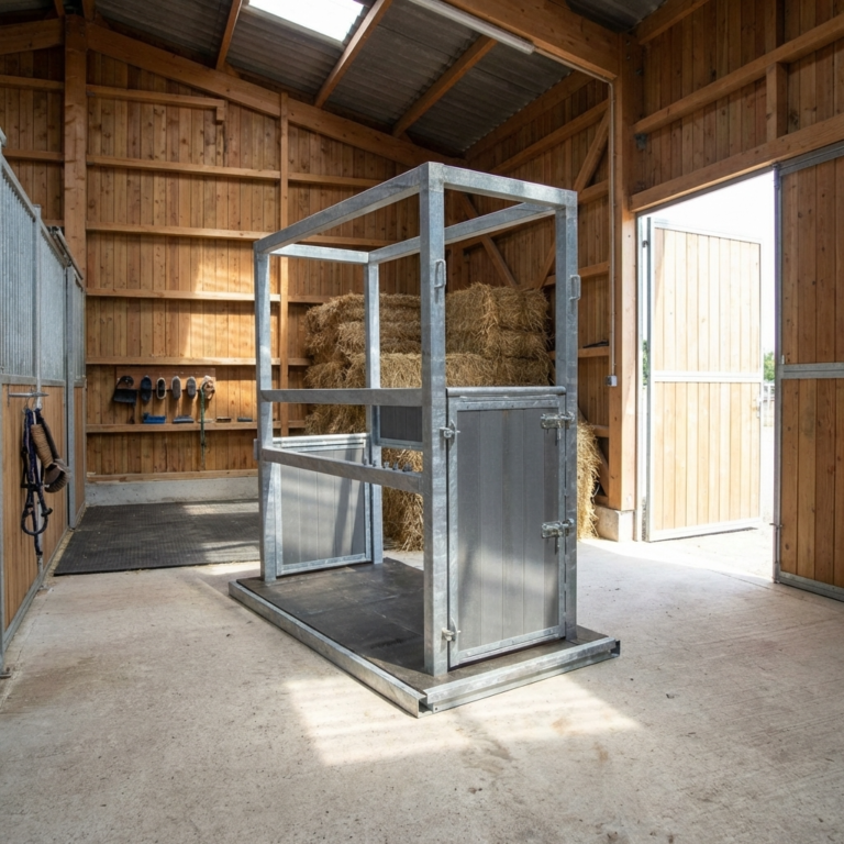 Barre d'échographie en résine pour cheval