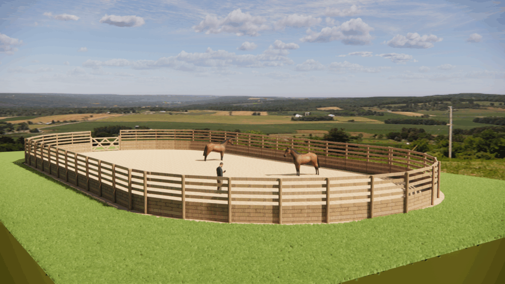 Rond d’Havrincourt en bois Douglas