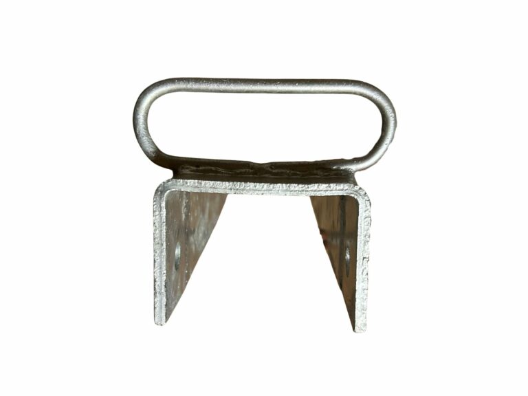 Verrou de barrière à bascule pour barrière double en bois