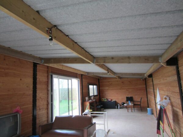Club house sur mesure en bois Douglas 48 mm LCI Cheval