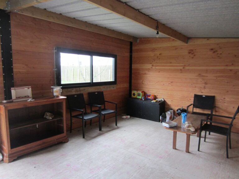 Club house sur mesure en bois Douglas 48 mm LCI Cheval