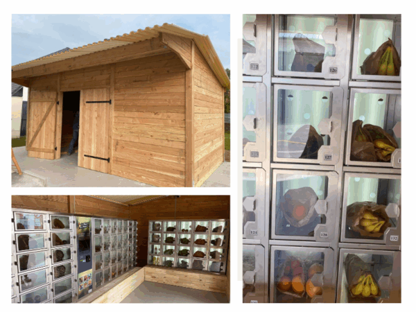 Projet de bâtiment sur mesure en bois Douglas et métal par LCI Cheval