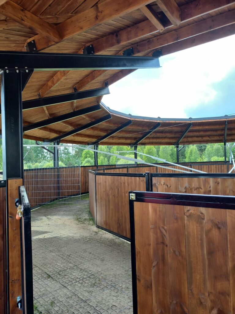 Toiture en bois personnalisée du marcheur PRESTIGE