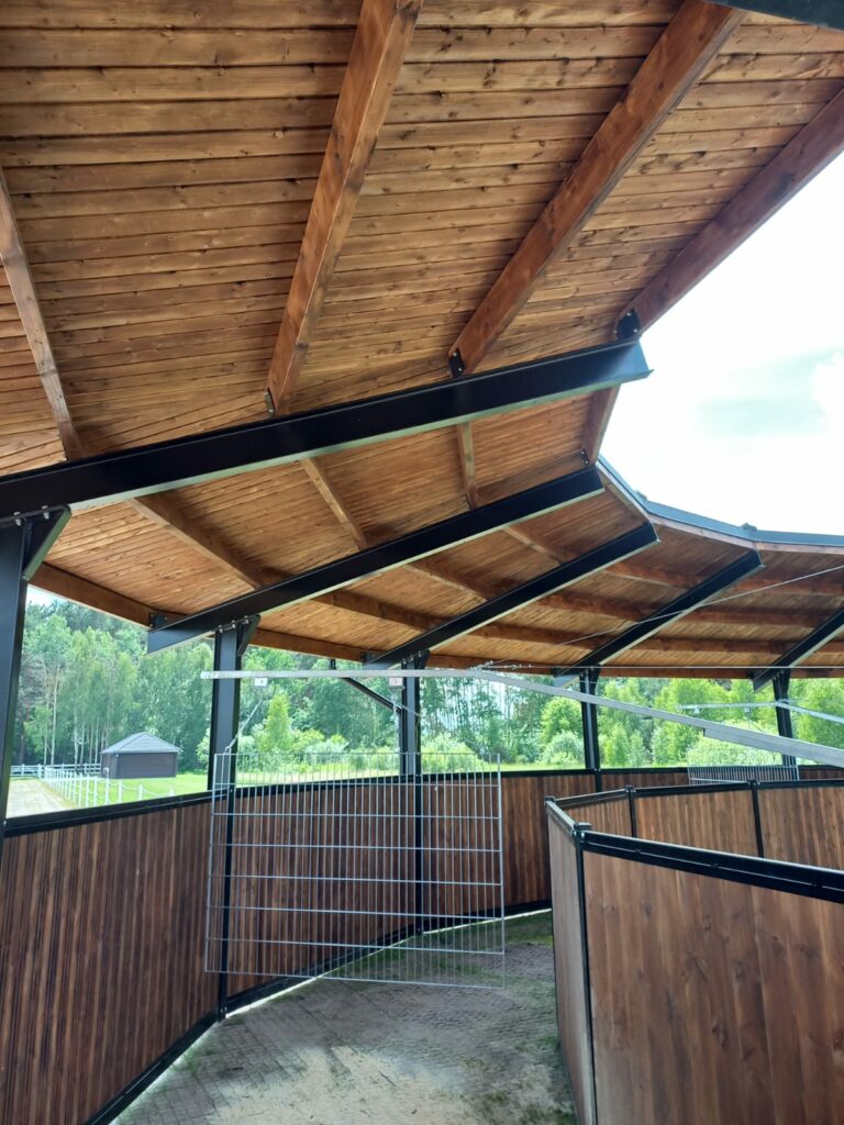 Toiture en bois personnalisée du marcheur PRESTIGE