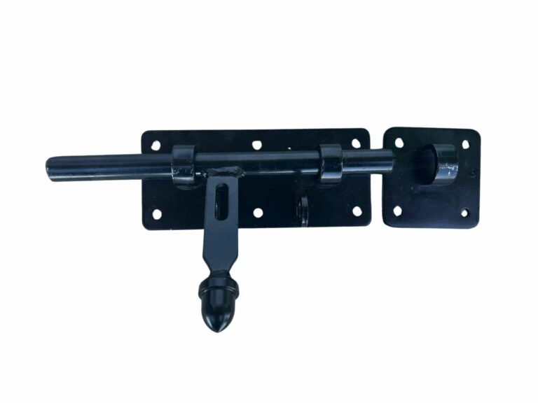 Verrou porte de box époxy noir