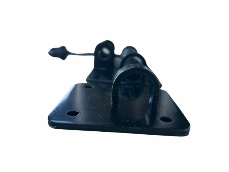 Verrou porte de box époxy noir