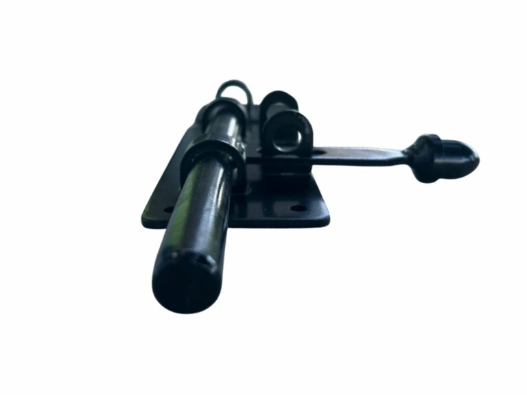 Verrou porte de box époxy noir