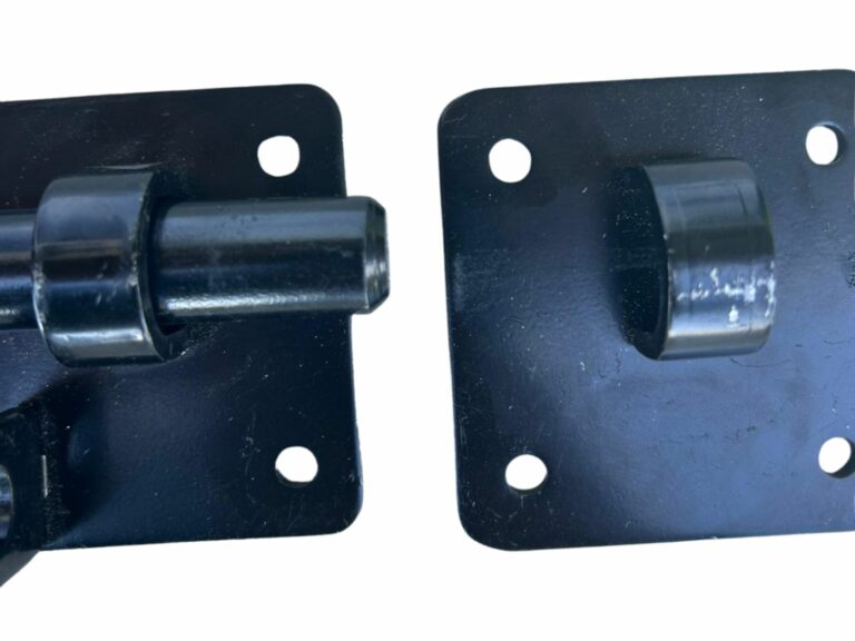 Verrou porte de box époxy noir