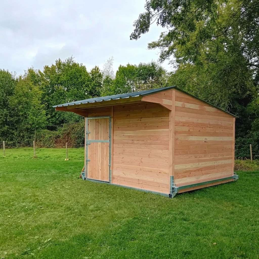 Box déplaçable en bois Douglas sans permis de construire