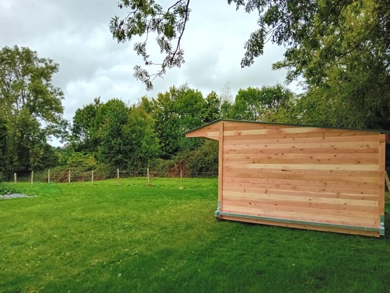 Box déplaçable en bois Douglas sans permis de construire