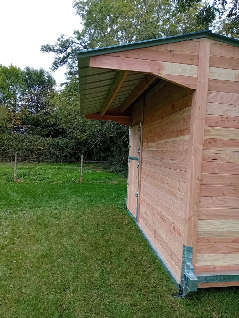 Box déplaçable en bois Douglas sans permis de construire