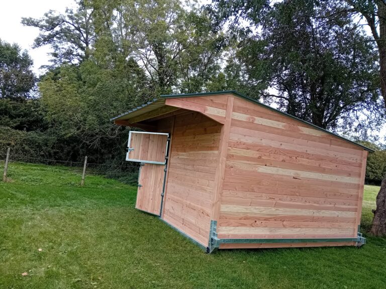 Box déplaçable en bois Douglas sans permis de construire
