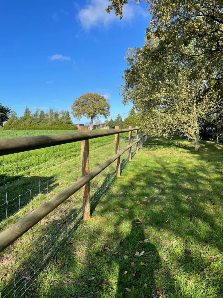 Poteau de clôture cheval classe IV pas chère